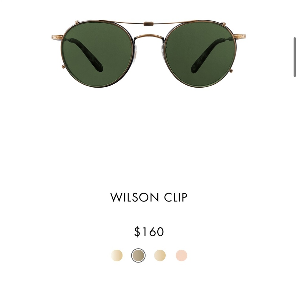 Garrett Leight Wilson Sun Glasses Clip